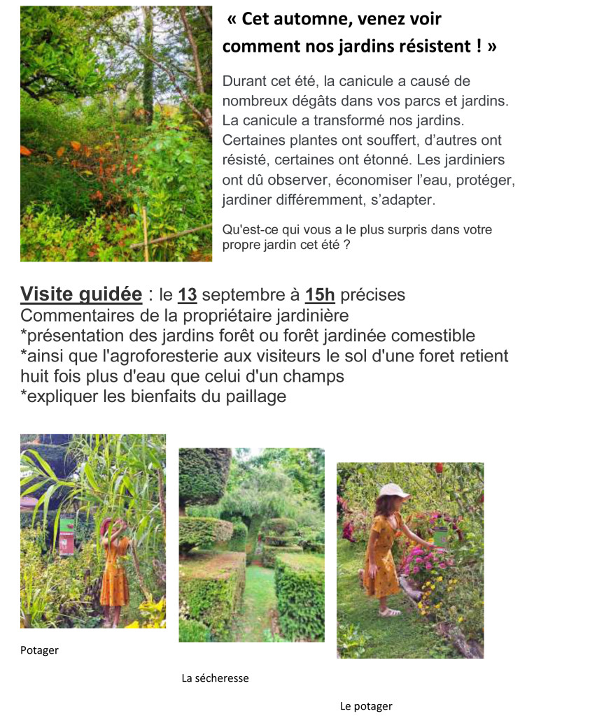 visite guidee au sujet de la canicule